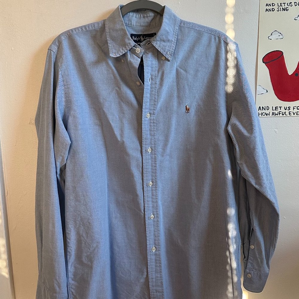 Ralph Lauren Men's Long Sleeve Dress Shirt